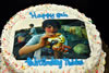 Order Ref: PI-105 8 inch Custom Themed Photo Image Ice Cream Cake.